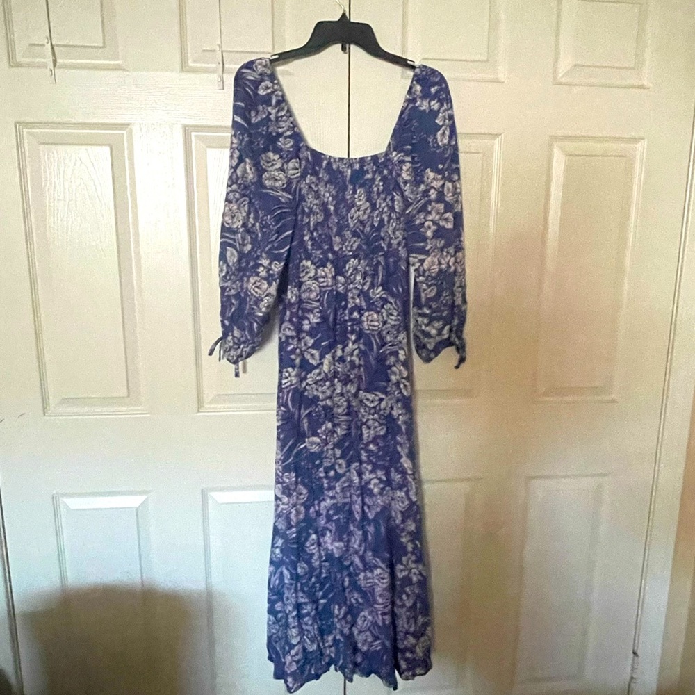Bohemian Maxi Floral Print Dress